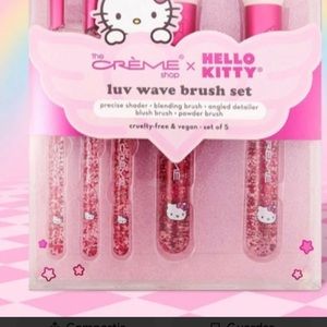 The Crème Shop x Hello Kitty Y2K Luv Wave Brush Collection (Set of 5)